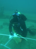 Recording measurements of the Car Ferry #2.